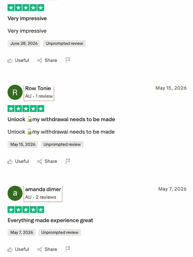 Vegasnow five-star review example TP
