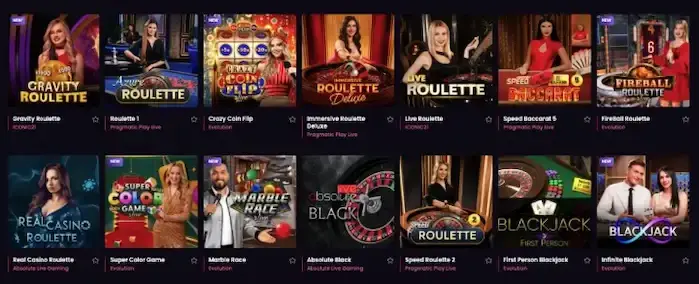 Vegasnow live games