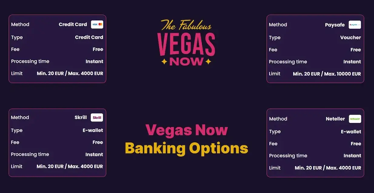 Vegasnow CAD cashier methods